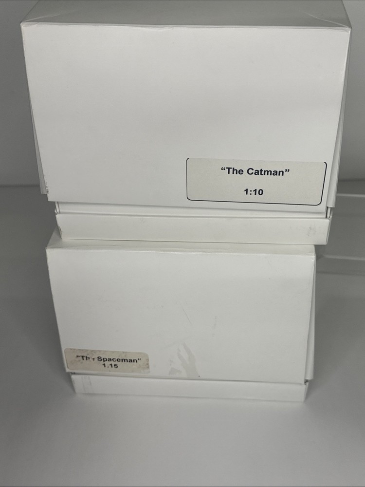 KISS Staramba Figures. VERY RARE! Catman Spaceman. Limited Edition 2016 (READ)