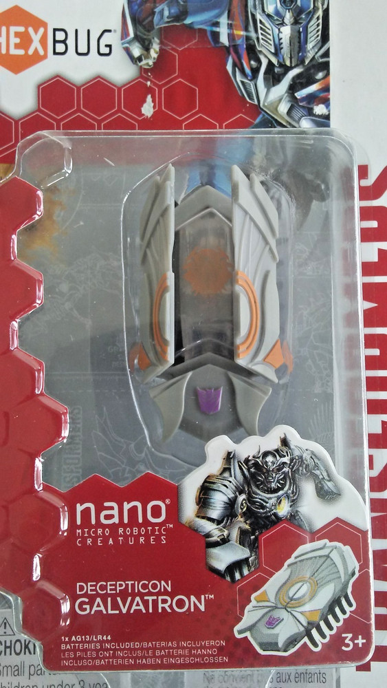 Hex Bug Transformer Bots - Nano - micro robotic creature - Galvatron - NEW -