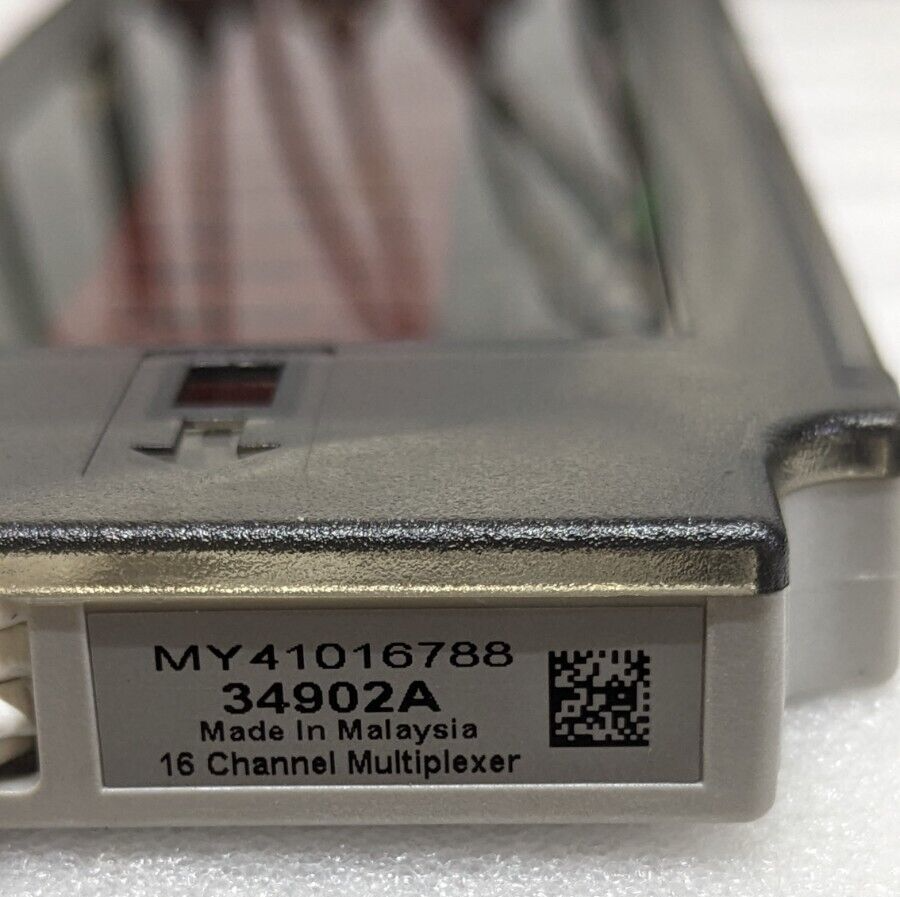 Agilent 34970A Data Acquisition Switch Unit W/ 34902A 16 Channel Multiplexer.