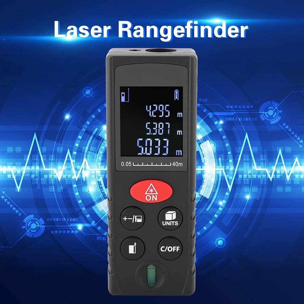 Digital rangefinder with Angular Indication Accurate Measurement for Building an