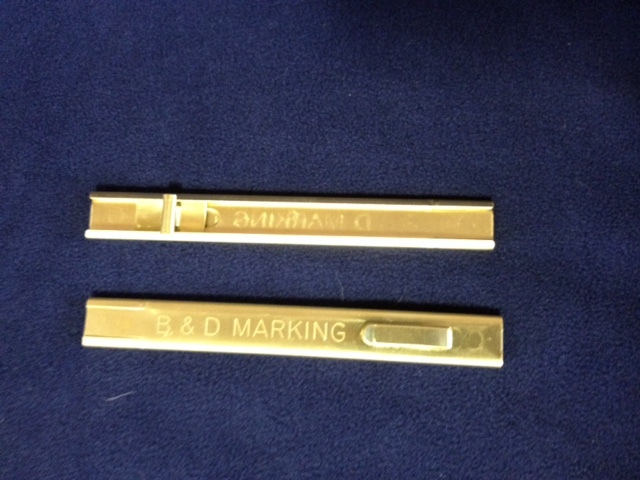 10 Brass Soapstone holders (Universal) for Thin & Medium (BH-10)