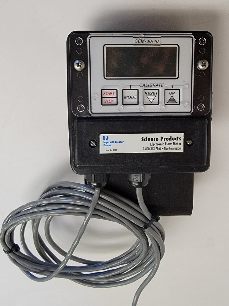 INGERSOLL ELECTRIC FLOW METER ASSEMBLY SEM 30/40.