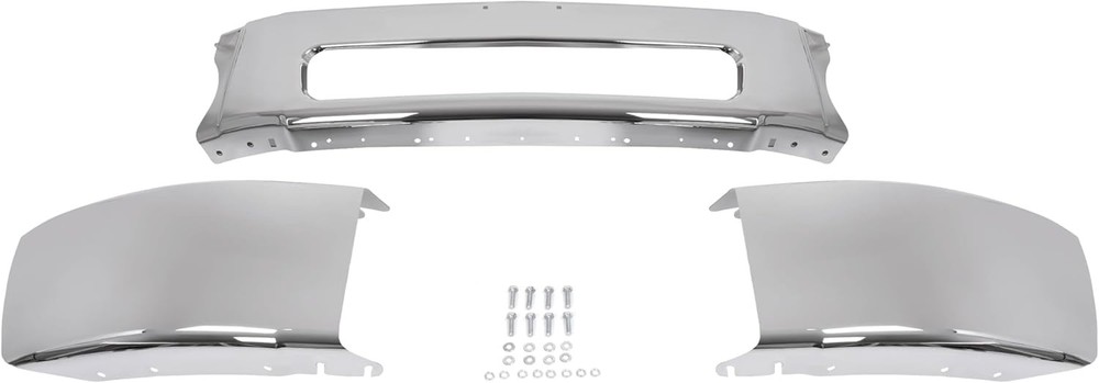 Front Bumper Assembly Chrome for 2003-2021 Freightliner M2 106 112 Models