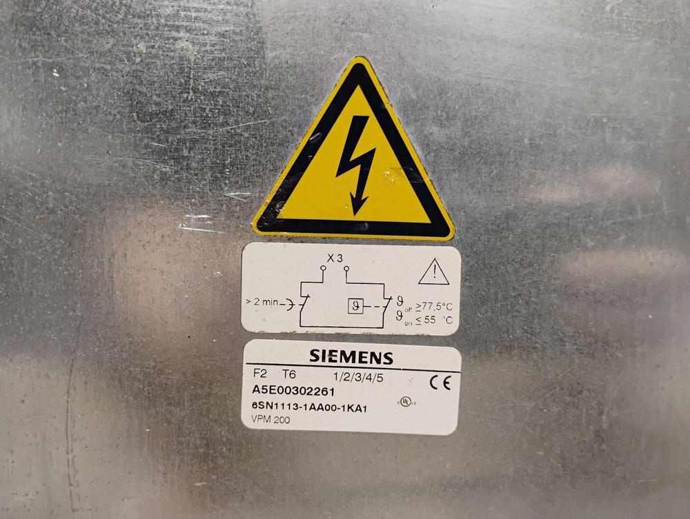 SIEMENS 6SN1113-1AA00-1KA1 VOLTAGE PROTECTION MODULE