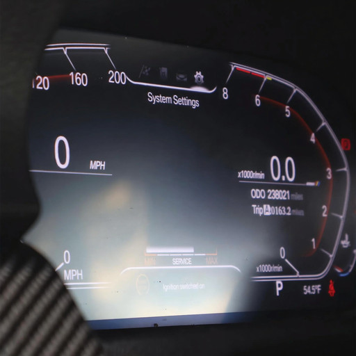 BMW E60 E61 E63 CarPlay Tacho Digital Dashboard Virtual Cockpit Cluster