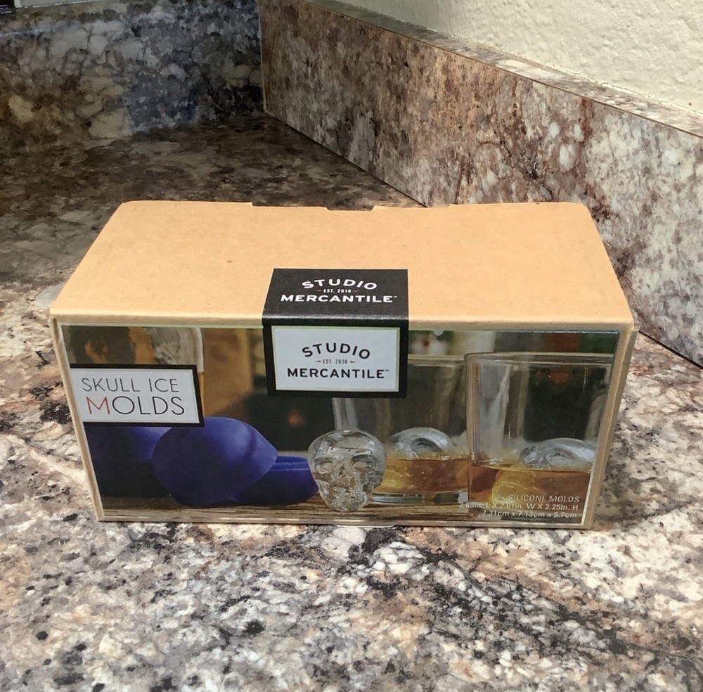 Skull Ice Cube Molds