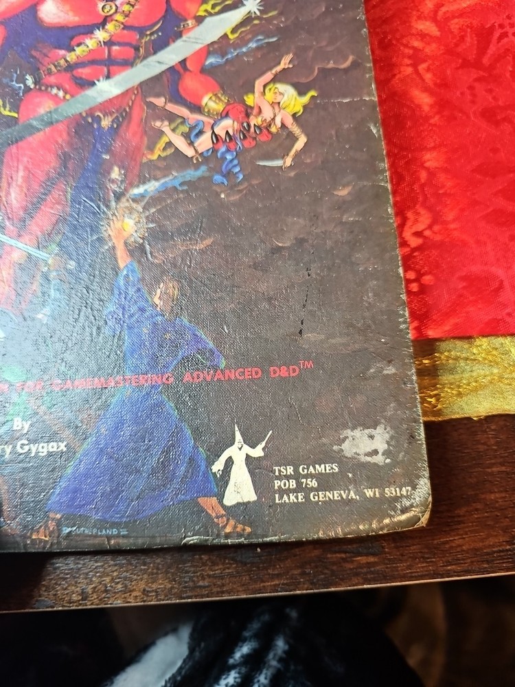 Advanced D&D, Dungeon Masters Guide, Revised Ed. Dec. 79