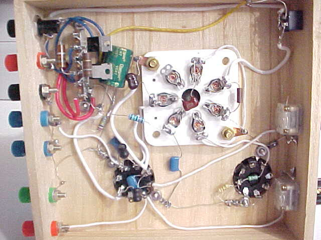 Schematic Only 832 Dual Pentode QRP 80/40 Meter CW Ham Radio Transmitter