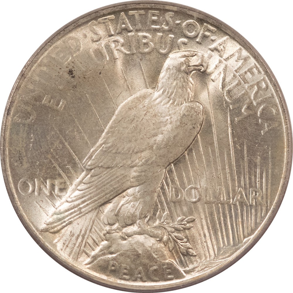 1922 $1 PEACE DOLLAR - PCGS MS-64