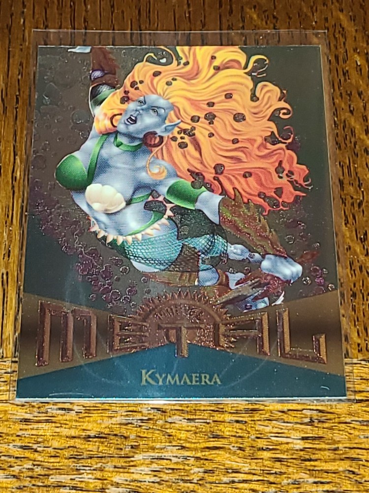 MARVEL COMICS KYMAERA 1995 FLEER METAL #65