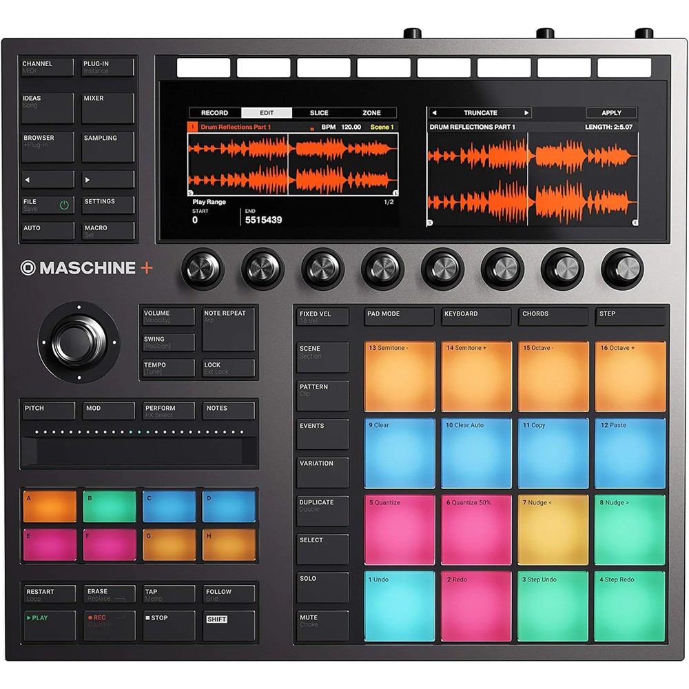 Native Instruments Maschine Plus Production and Performance Instrument