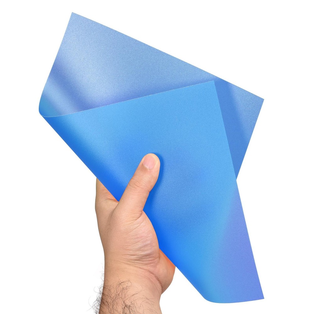 10pcs Gel Light Lighting Filter Plastic PVC Matte Blue Sheets