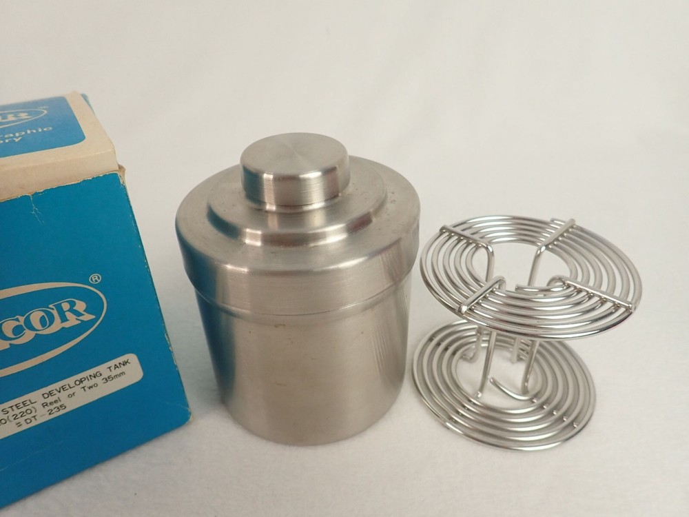 Kalcor Stainless - Film Processing Tank & Cap 35mm