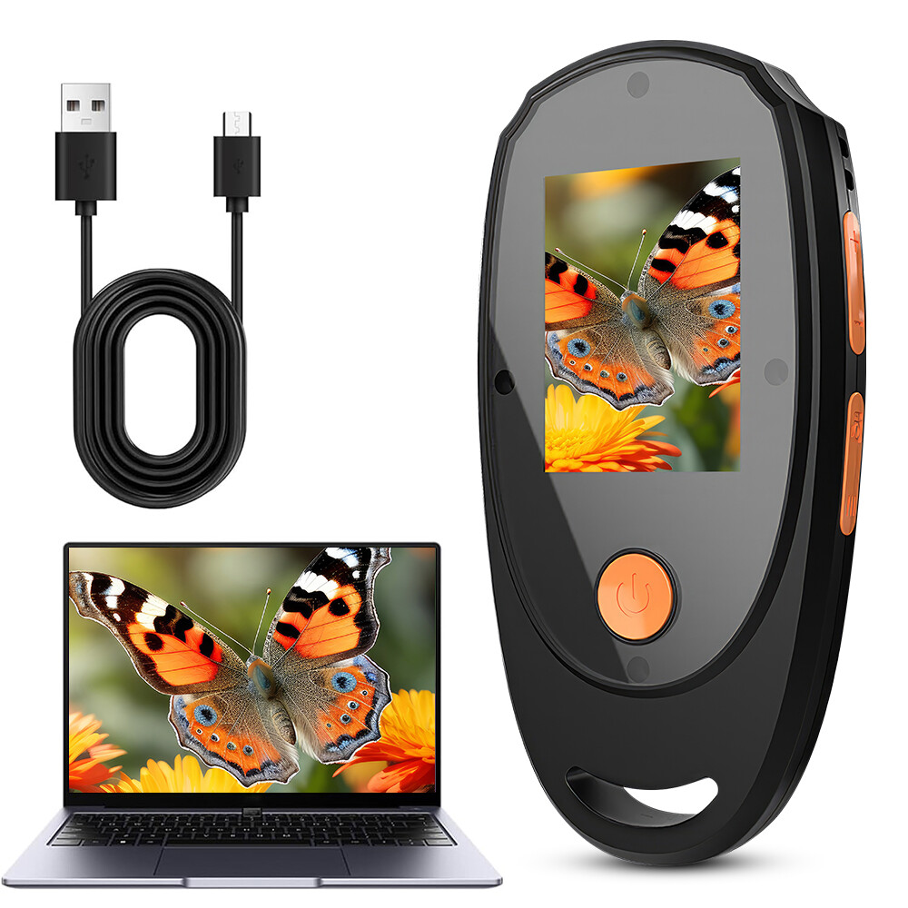 Handheld Macro Microscope Digital Fixed Focus 200w Pixel, 500x Magnification