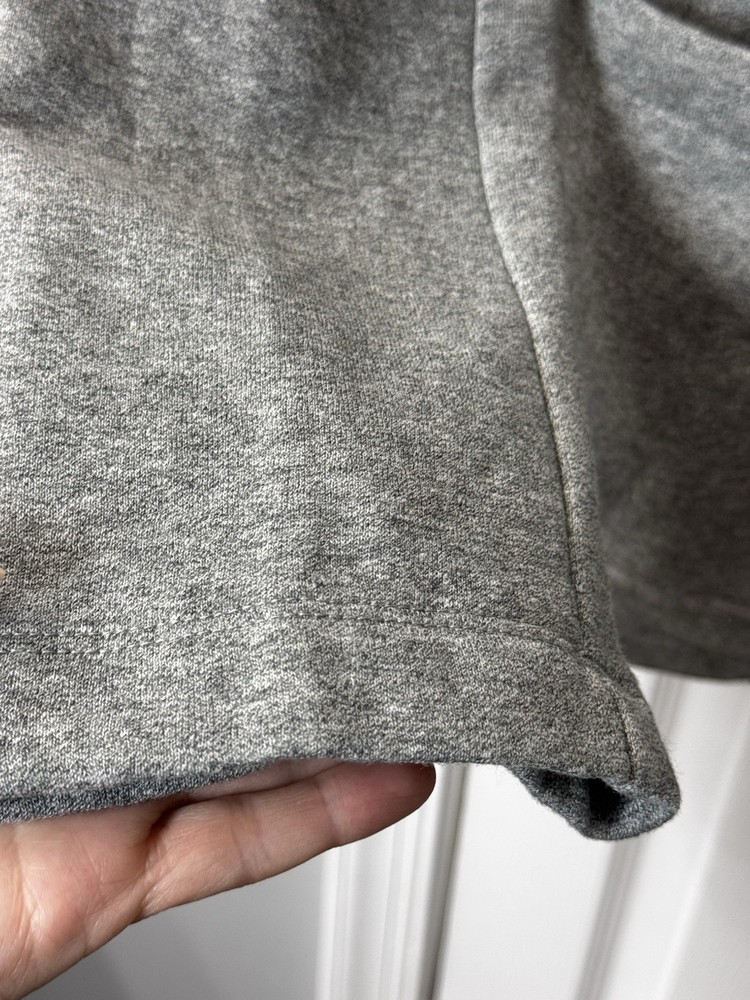Universal Thread Gray Long Sleeve Jersey Button Pockets Blazer Size Small