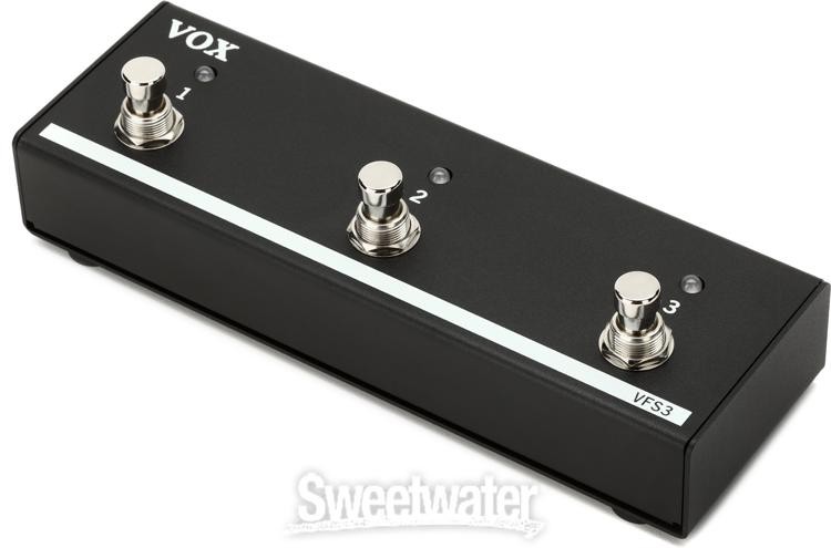 Vox VFS3 3-button Footswitch for Mini Go Amps