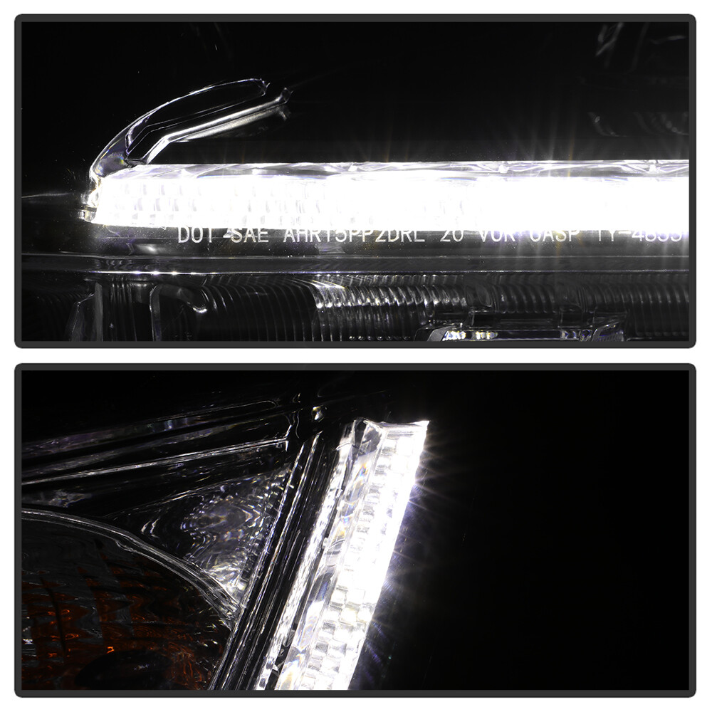 For 2017 2018 2019 Toyota Highlander SE w/ LED DRL Projector Headlights Headlamp