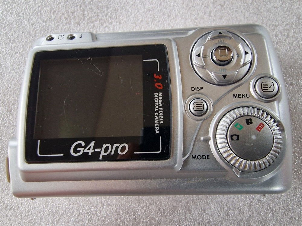 Dnt G4-pro Digital Camera 3 Mp Power On Not Fully Tested Read Description