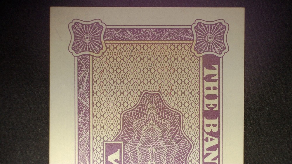 1962 KOREA  1 WON BANKNOTE AUNC