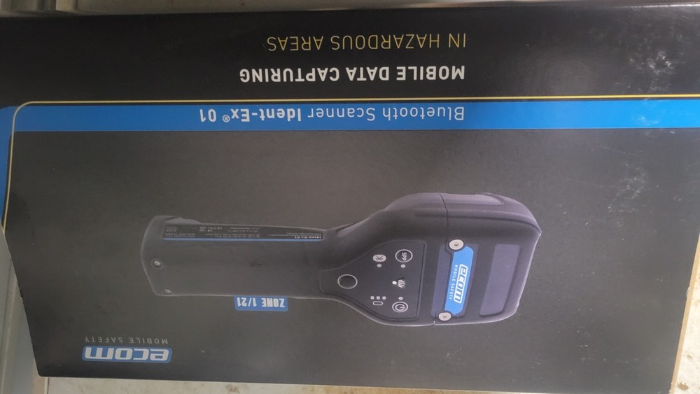 Intrinsically Safe Barcode Scanner / RFID Reader: Ident-Ex® 01
