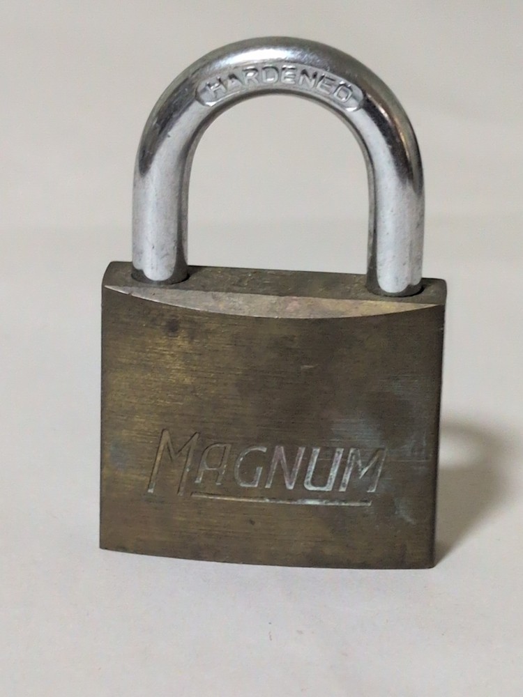 Magnum Master Lock # 240 Metal/ Brass?