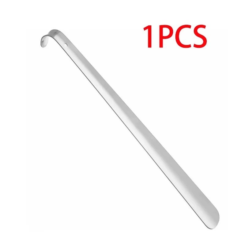 22in Extra Long Handle Shoe Horn Stainless Steel Metal Shoes Remover Shoehorn US