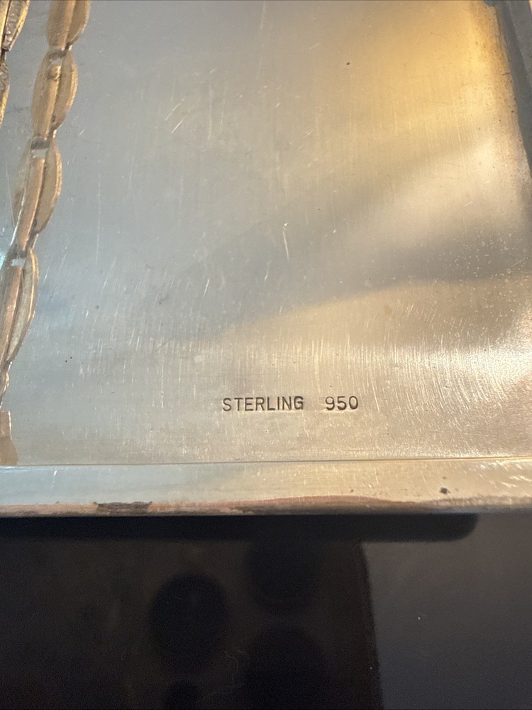 Sterling Cigarette Case