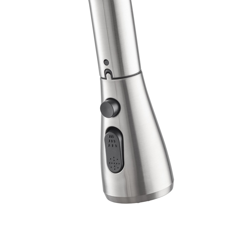 TRINITY Stainless Utility Sink Pull-Out Faucet