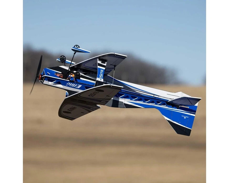 E-flite EFlite 4-Site 3D FF (Flat Foamy) BNF Bind-N-Fly Basic Electric Airplane