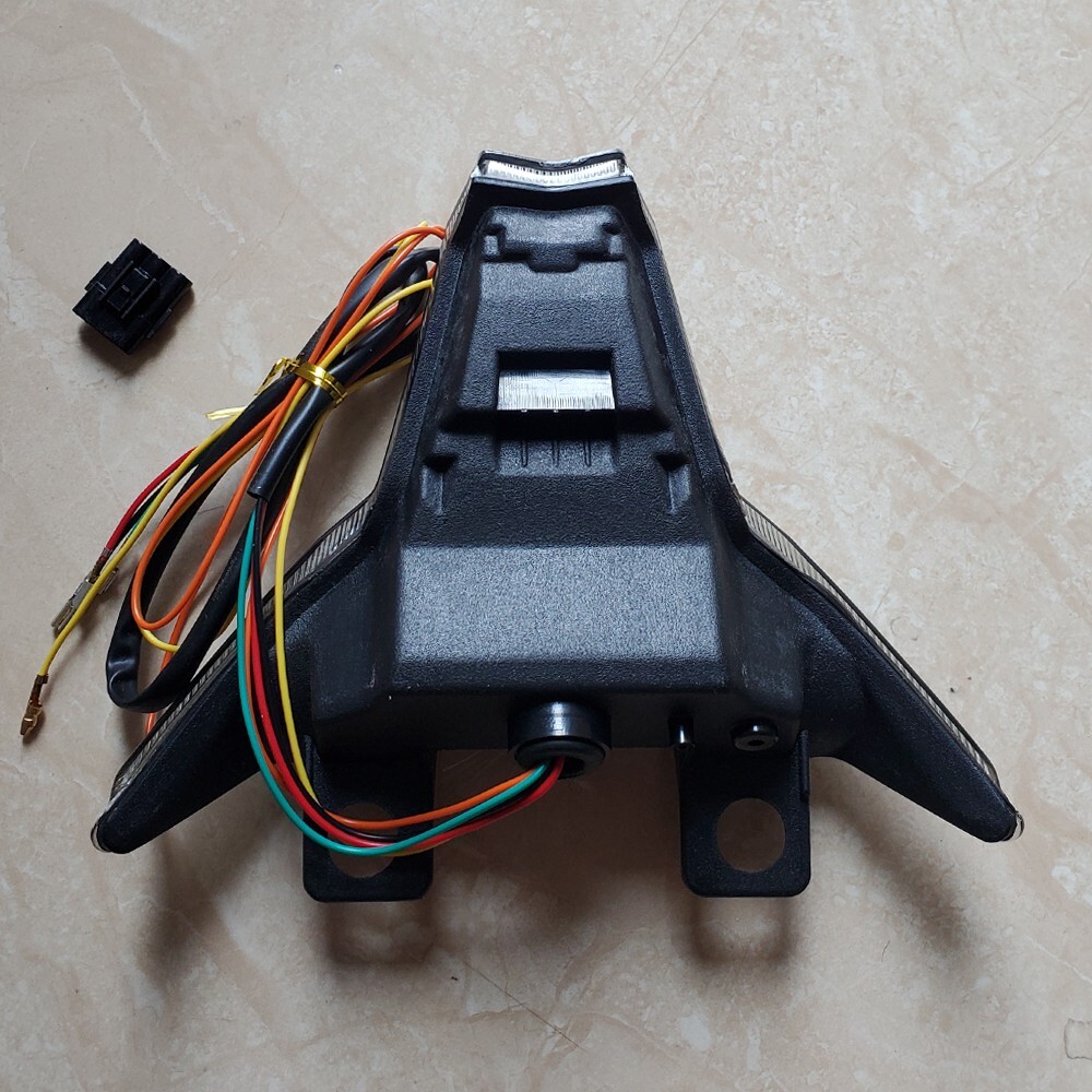 For 2019 - 2025 ZX6R Integrated LED Tail Light Brake Turn Signal , Plug and Play