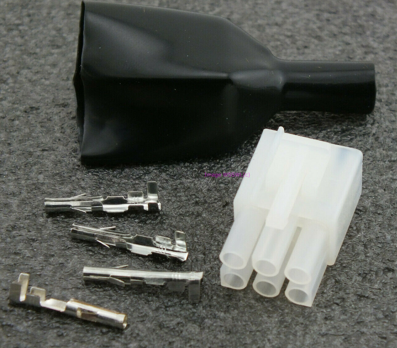 Workman Kenwood Yaesu Icom Alinco Others Replacement 6 Pin Molex Power Plug