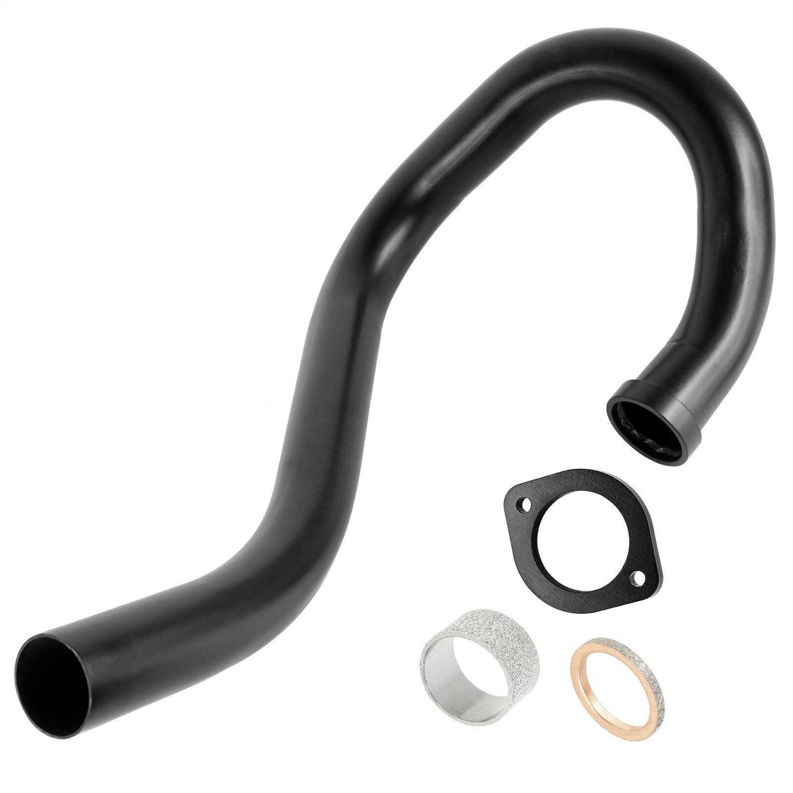 Exhaust Muffler Pipe w/ Gaskets fits Yamaha Warrior 350 YFM350X 1987 1988 - 2004