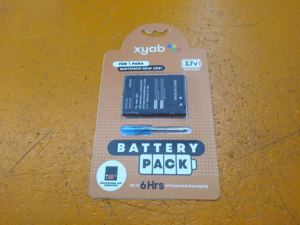 ⭐️⭐️⭐️⭐️⭐️ XYAB Rechargeable Battery Pack Nintendo 3DS