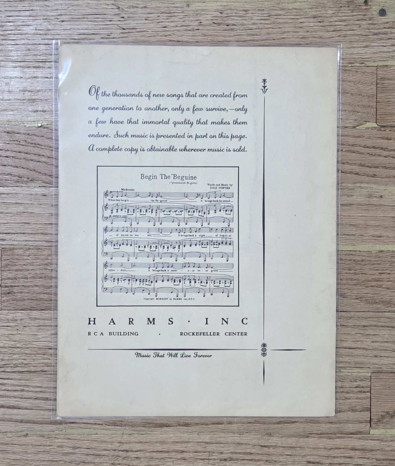 (8) Vintage Music Sheets Lot