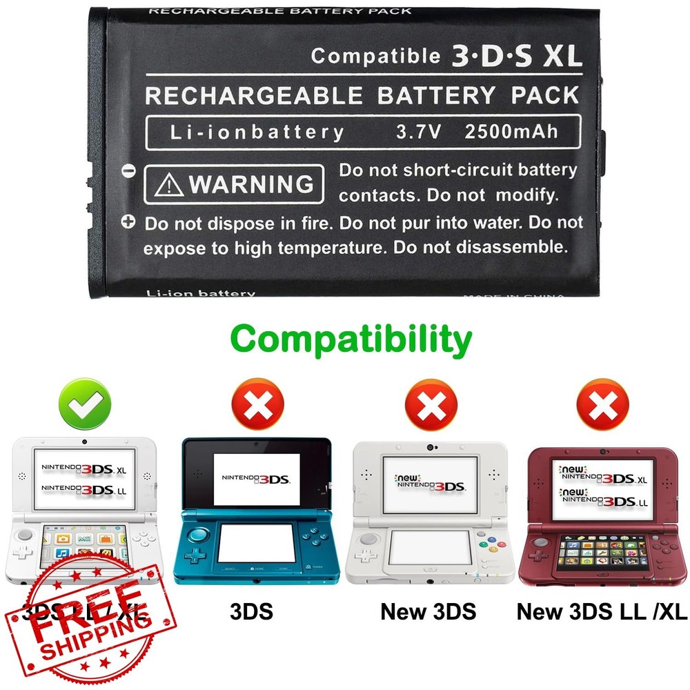 3DS LL XL Battery Pack Tool Kit