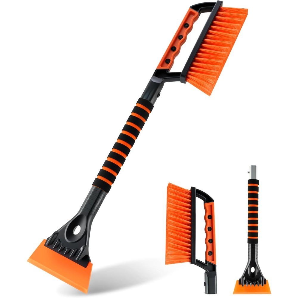 Multi-Functional Car and Ice Scraper, Winter Windshield Snow Removal