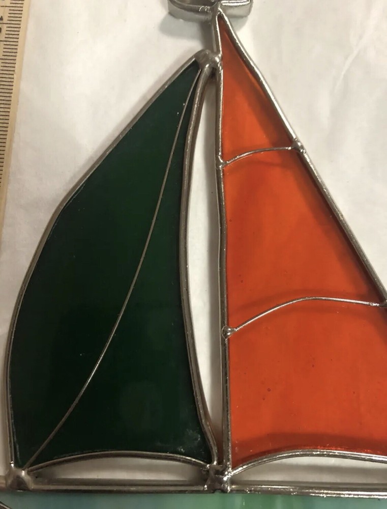 stainglass sailboat - Nautica Style