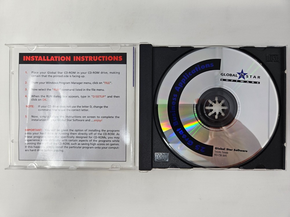 25 Great Business Applications - PC CD-ROM 1995