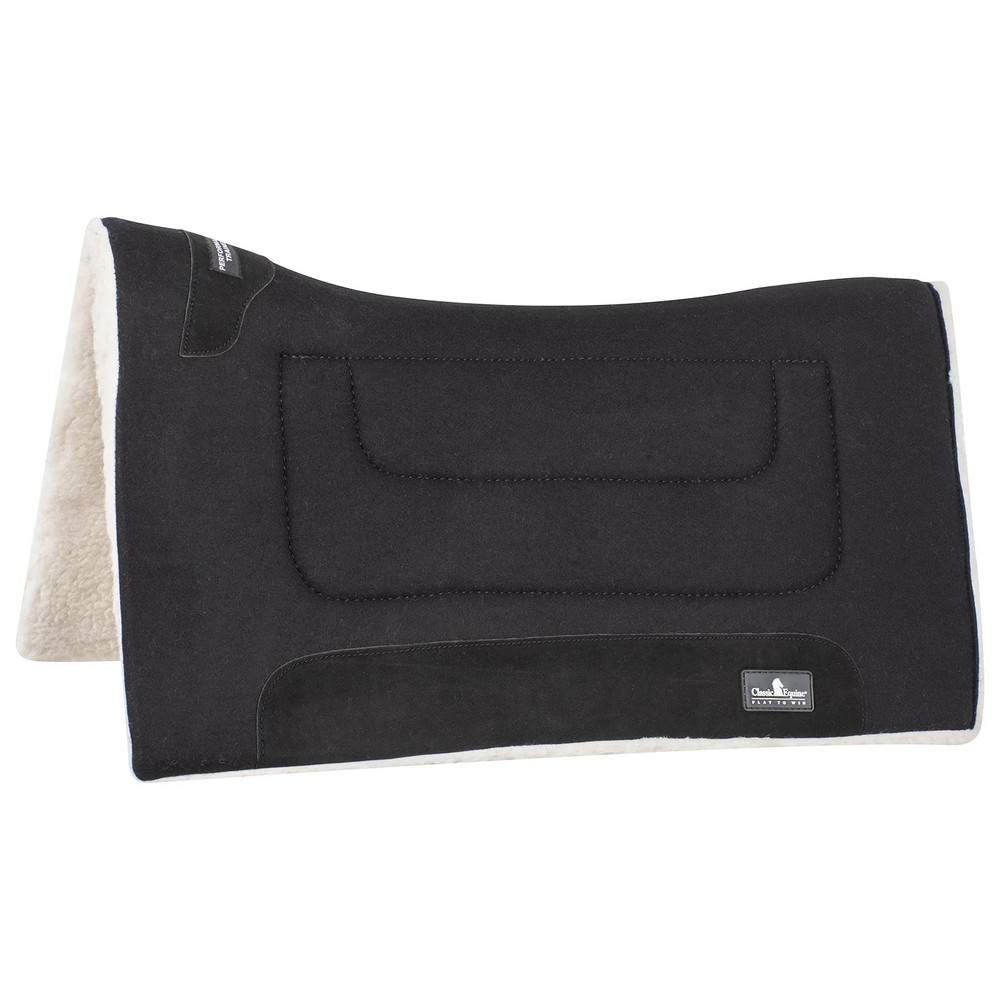 Classic Equine Performance Trainer Pad - Felt Top & Merino Bottom