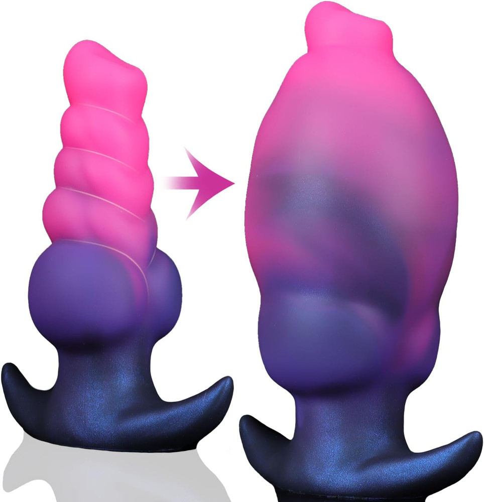 Inflatable Butt Plug Knot Large Buttplug,Large Anal Plug Wearable Inflatable Dil