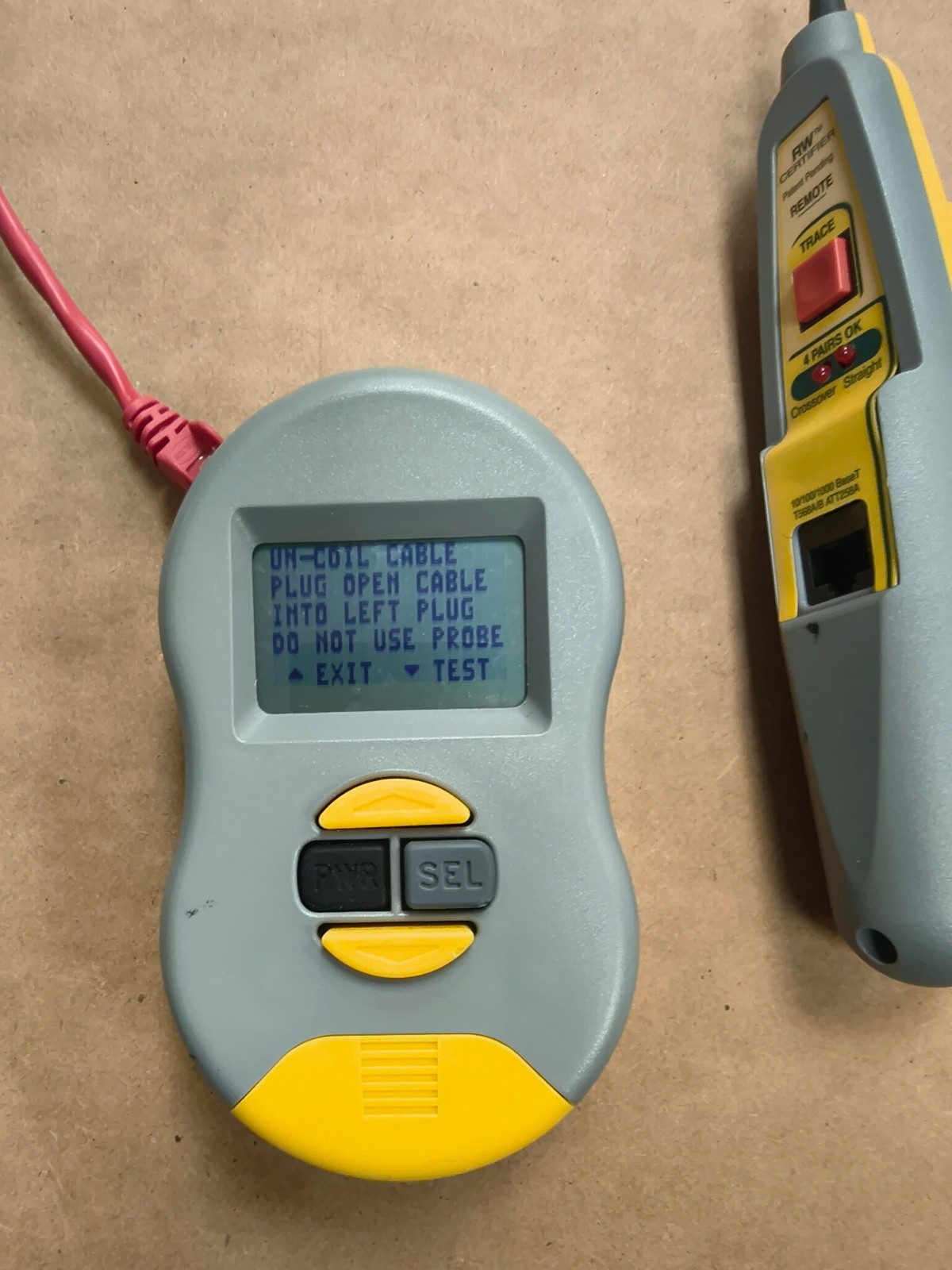 Real World Certifier Tester RWC 1000 Byte Brothers TESTED WORKING
