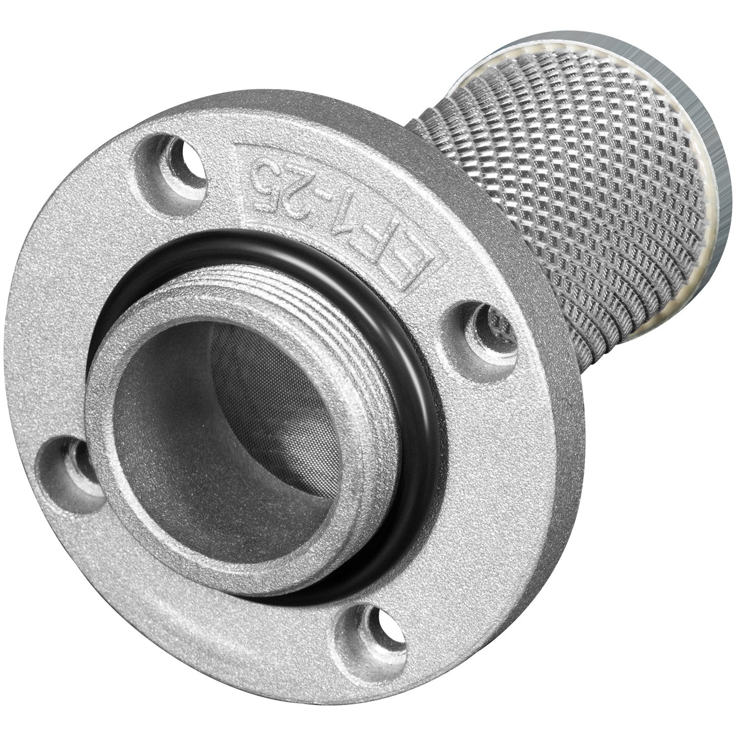 7-Gallon Hydraulic Fluid Reservoir Tank w/Temp Gauge, Sight-Gauge & Breather