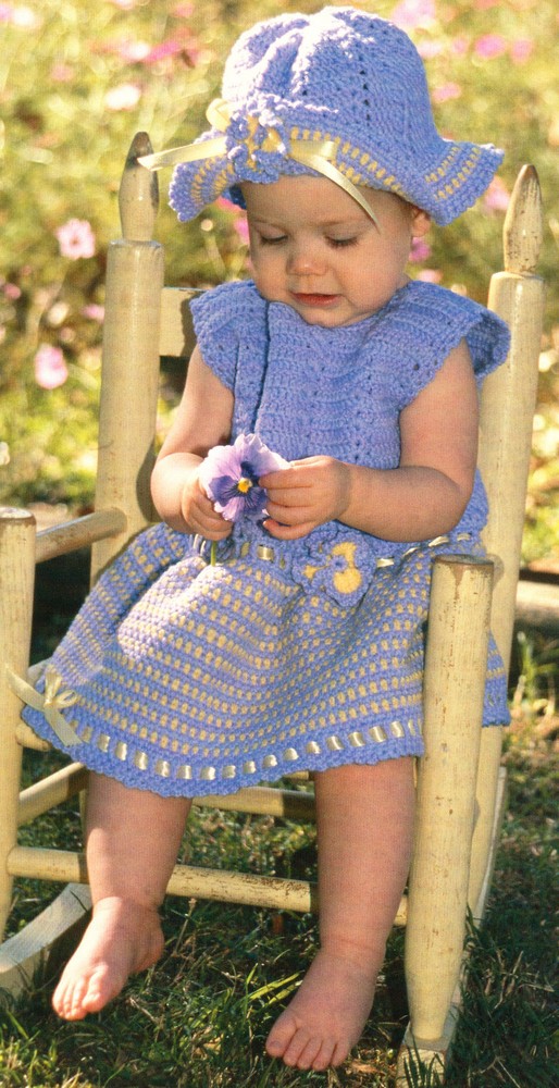 ENDEARING Baby Easter Outfit/Crochet Pattern INSTRUCTIONS ONLY