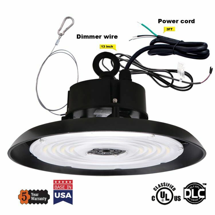 240 Watts UFO LED Light High Bay 5000K Warehouse Industrial Lighting AC 100-277V