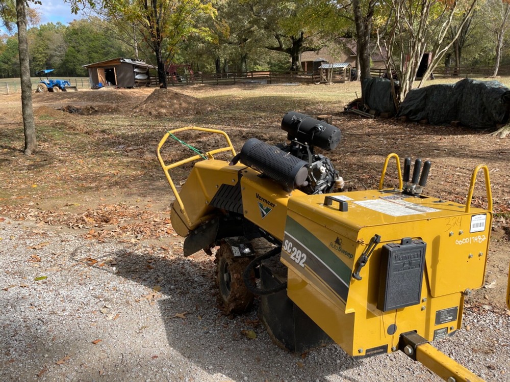 Stump grinder vermeer