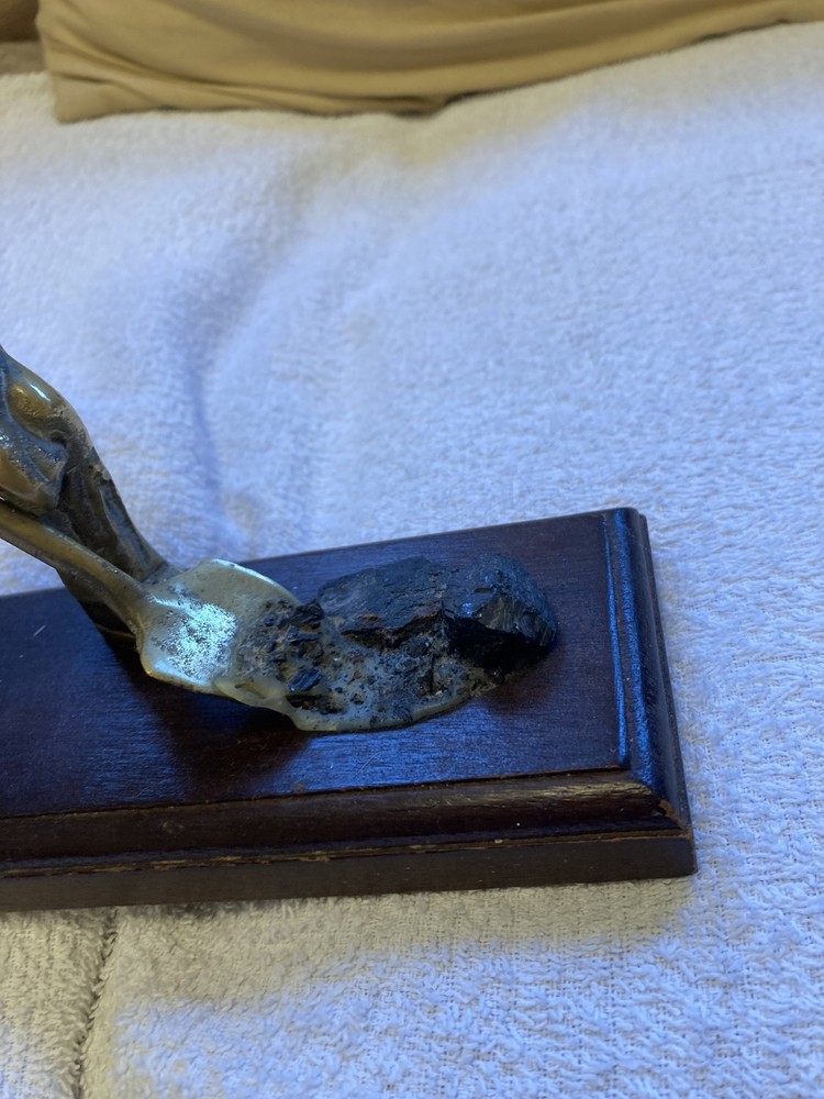 brass miner 7x7 inch