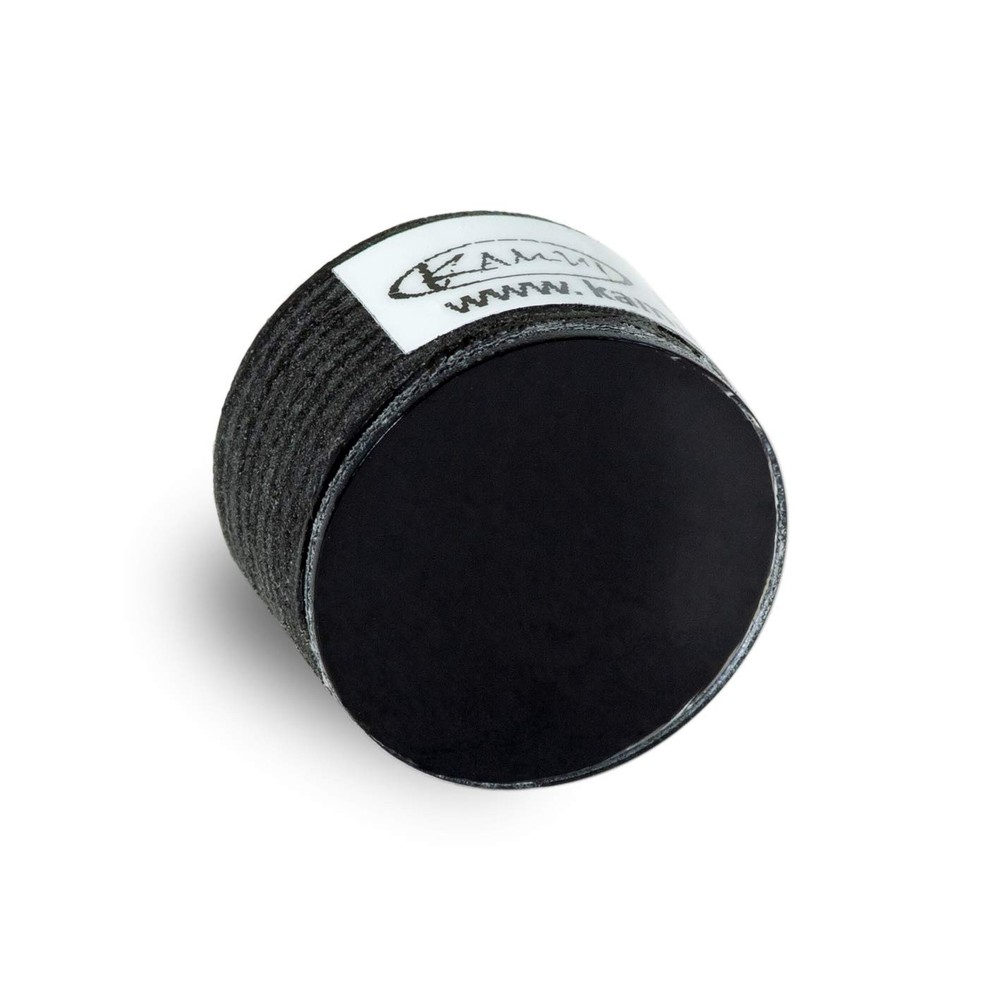 Clear Black Laminated Pool Billiard CUE TIP - 1 pc (Medium, 13 mm)