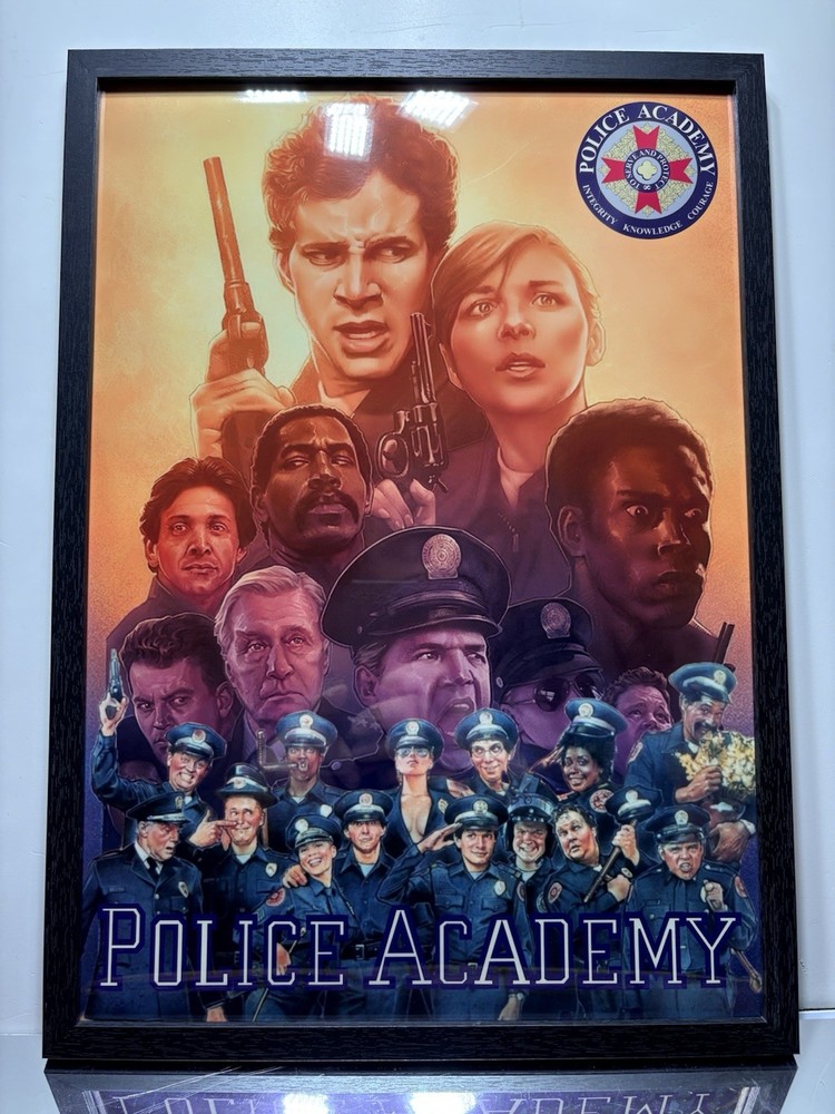Police Academy A3 Sized Poster Frame