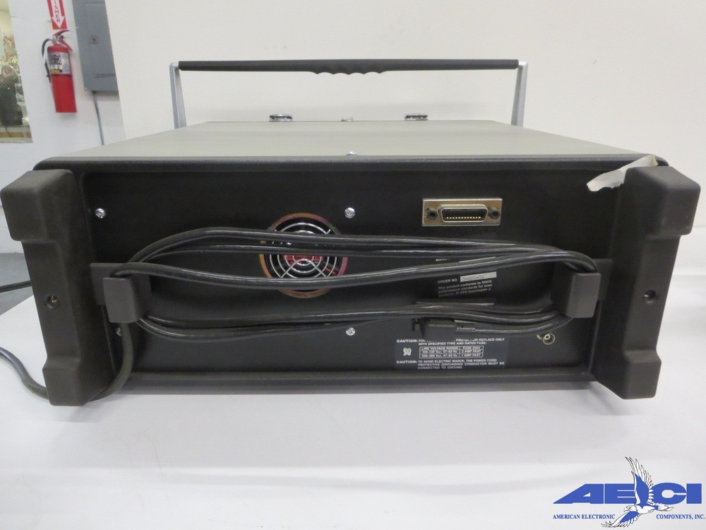 LASER PRECISION CORP TD9950 OPTICAL TIME DOMAIN REFLECTOMETER W/X-Y PLOTTER-6