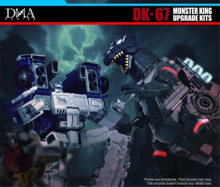 DK-67G for Megatron Type Godzilla Synergenex | DNA Design